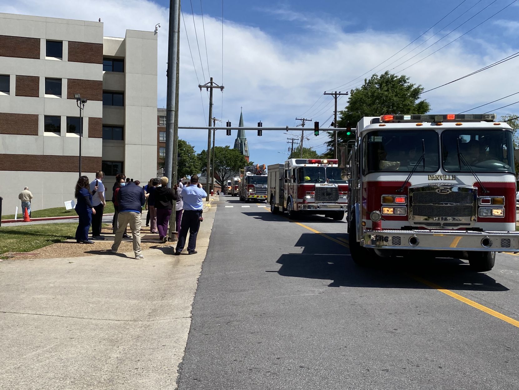 Danville Fire Department parade